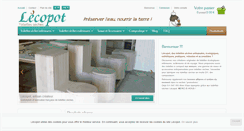 Desktop Screenshot of lecopot.com
